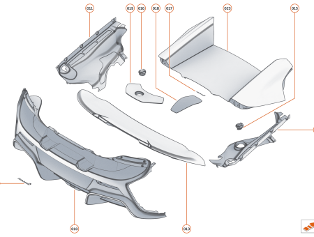 Photo of ASSY TONNEAU COVER OTR CARBON…