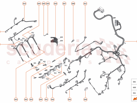 Photo of HARNESS VEE KINK RH…