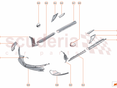 Photo of BODYSIDE PANEL RADIATOR INTAKE UPPER CARBON LH…