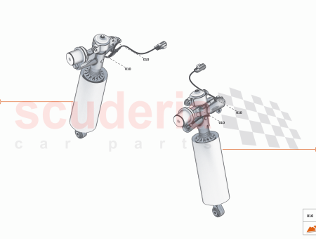 Photo of ASSY ACTUATOR RR RH TENNECO…