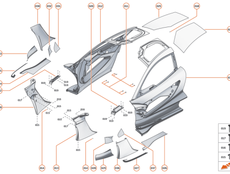 Photo of TAPE STONE PROTECTION DOOR GLASS LOWER RH…
