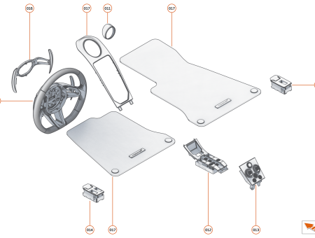 Photo of LOWER CONTROL PANEL COUPE CARBON FIBRE…