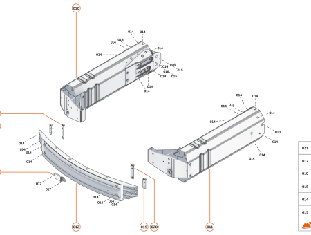 Photo of FEDERAL FRONT CRASH BRKT…