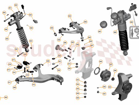 Photo of Wishbone Front Upper RH M8…