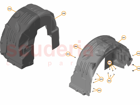 Photo of WHEELARCH LINER REAR REAR RH…