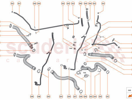 Photo of HOSE RADIATOR OUTBOARD RH…