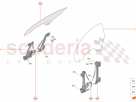 Photo of REGULATOR DOOR GLASS RH…