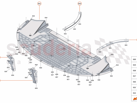 Photo of GUIDE VANE FRONT LH…