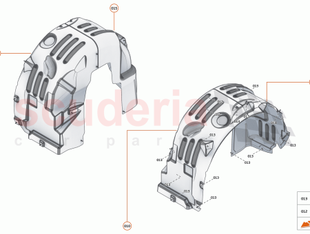 Photo of WHEELARCH LINER REAR REAR LH…