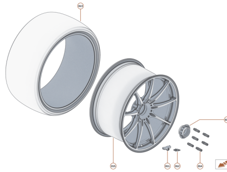 Photo of CENTRE LOCK WHEEL NUT LH…