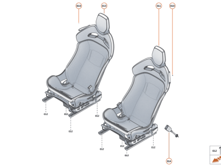 Photo of ASSY RACE SEAT CLUB SPORT LHD PASS…