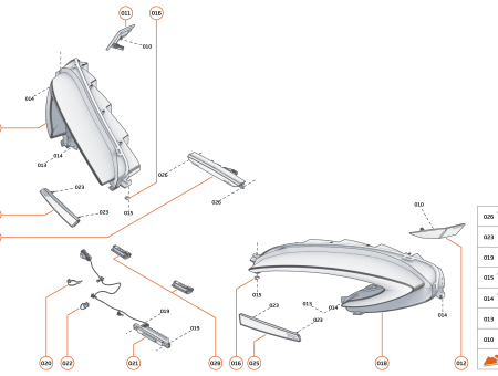 Photo of SIDE BEZEL REAR SMOKED RH…