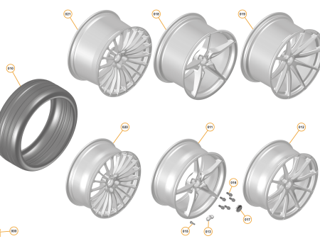 Photo of Wheel 20 Spoke 20x11 Rear…