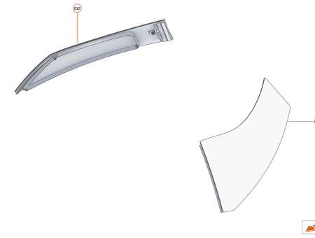 Photo of GLASS QUARTER RH…