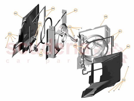 Photo of SCALP DOOR MIRROR LOWER RH CAMERA…