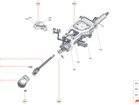 Photo of STEERING COLUMN INTERMEDIATE LHD 625C 650S 675LT 570S…