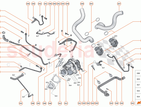 Photo of ASSY HOSE COOLANT DEGAS VEHICLE…