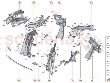 Photo of ASSY CABIN AIR EVAC BULKHEAD FRAME LH…