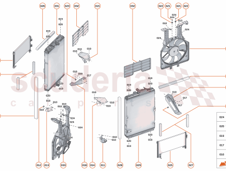 Photo of BRACKET RADIATOR MOUNTING UPPER RH…