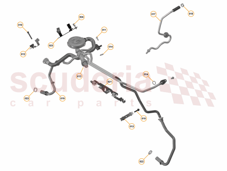 Photo of Hose Breather System Inlet Manifold Engine…