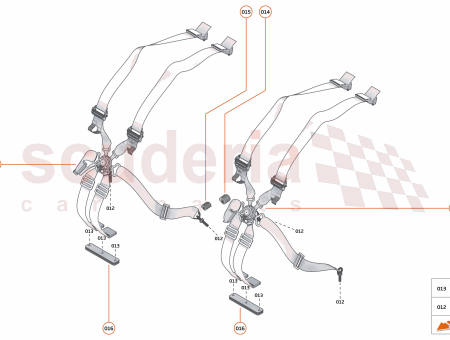 Photo of ASSY PASSENGER HARNESS 6 POINT…