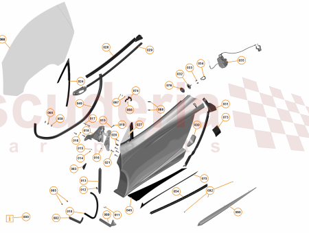 Photo of Air Vent Assembly Door Rear RH…