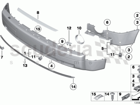 Photo of Cover headlight front left 51 11…