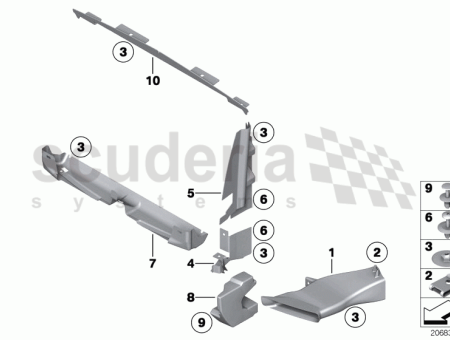 Photo of Cover engine compartment front 51 13…
