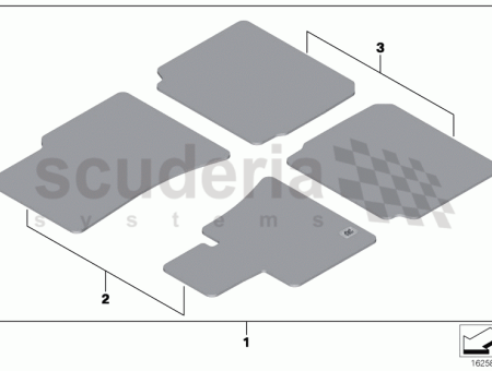 Photo of Set floor mats front 72 60…