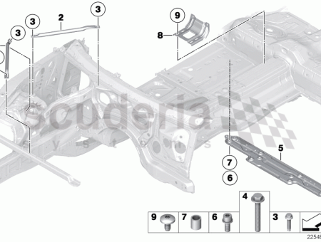 Photo of Cross brace front right 51 71…