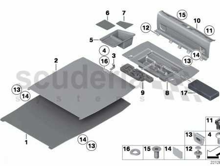 Photo of Luggage comp indentation trim panel 51 47…