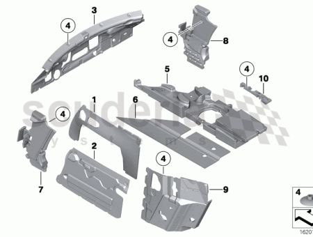 Photo of SOUND INSULATING DOOR FRONT LEFT 51 48…