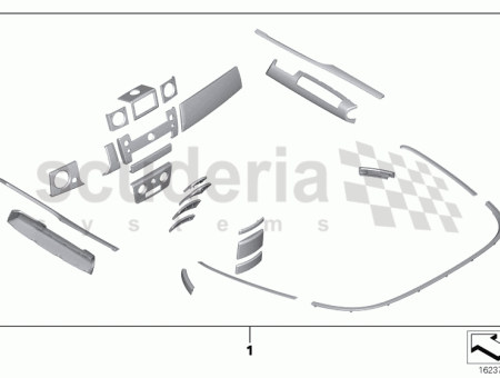 Photo of Wood install kit pass comp complete 51 43…