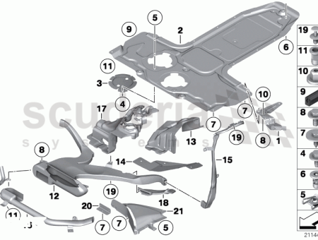 Photo of Plastic nut for coarse threaded pin…