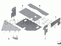 Photo of Sound insulation rear parcel shelf 51 48…