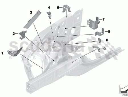 Photo of Bracket cable harness 51 71…