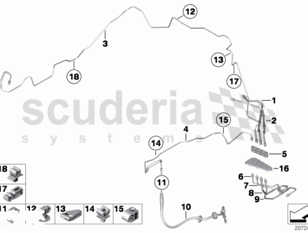 Photo of Brake pipe bracket 34 32…