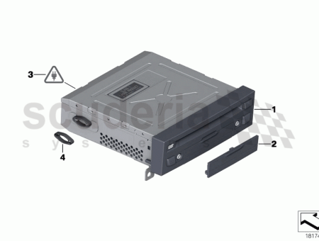 Photo of DVD audio player rear cabin 65 12…