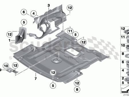 Photo of Underbonnet screen 51 75…