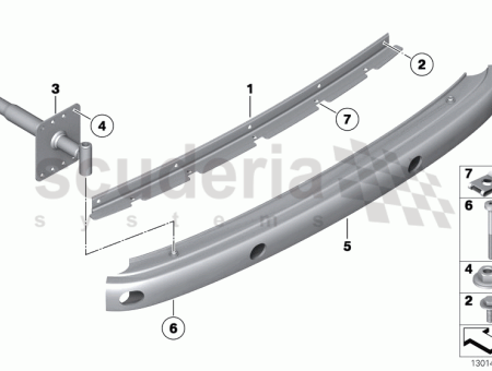 Photo of Carrier bumper rear 51 12…