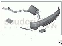 Photo of Retrofit visible exhaust kit 18 30…