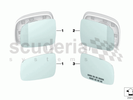 Photo of Mirror glas convex right 51 16…