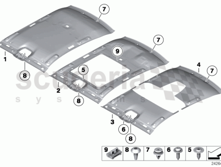 Photo of Headliner rear 51 44…