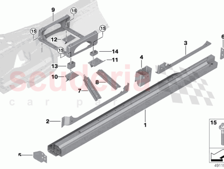 Photo of B pillar base right…