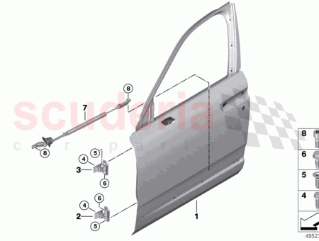 Photo of Door brake front right…