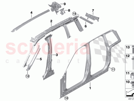 Photo of Right interior column D…