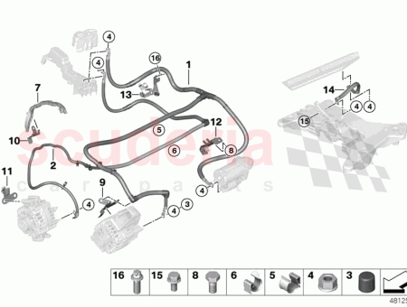 Photo of Starter motor alternator cable…