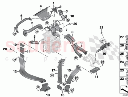 Photo of Cold air duct right…