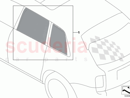 Photo of Retrofit kit rear compart side curtains…