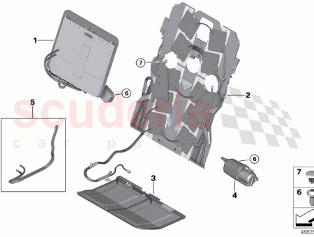 Photo of Pneumatic seat mat front left…